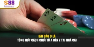 Bài Cào 3 Lá - Tổng Hợp Cách Chơi Từ A Đến Z Tại Nhà Cái
